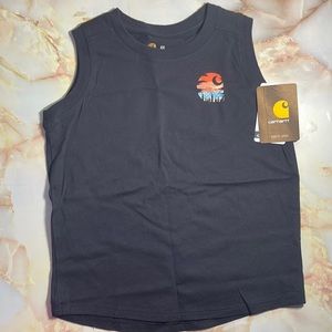 Carhartt Girls Black Tank Top NWT